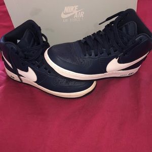 Air Force 1 high navy blue